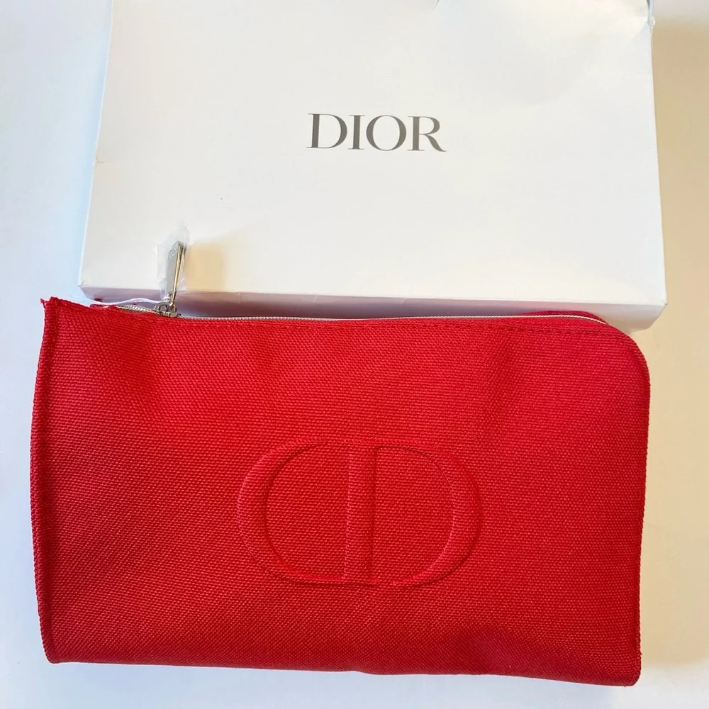 NEW! Christian Dior cosmetic pouch
